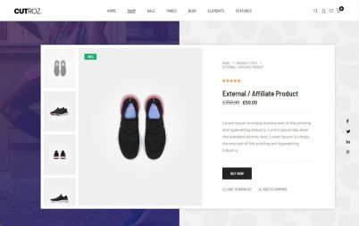 ecommerce website for shoes موقع متجر لبيع احذية